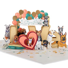 Load image into Gallery viewer, Love Pop Up - Dog Card