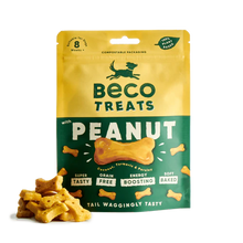 Load image into Gallery viewer, Peanut with Coconut &amp; Turmeric Dog Treats, dog treats, plant-based dog treats, dog training, dog biscuits, dog food,