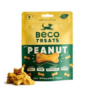 Peanut with Coconut & Turmeric Dog Treats, dog treats, plant-based dog treats, dog training, dog biscuits, dog food,