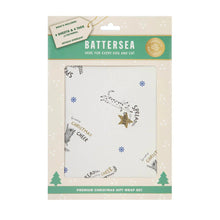 Load image into Gallery viewer, Battersea Christmas Cats Gift Wrap