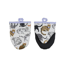 Load image into Gallery viewer, Feline Friends Cotton Micro Mitts