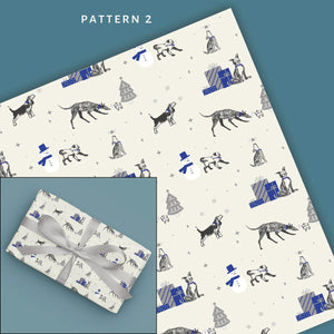 Battersea Christmas Dogs Gift Wrap