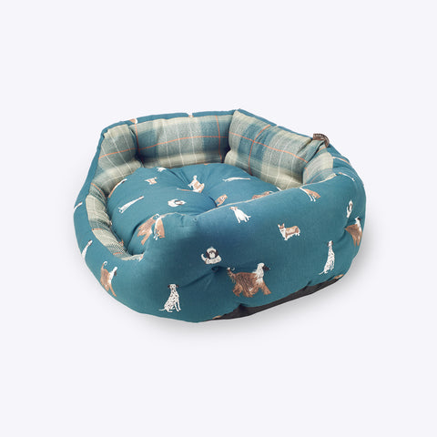 Laura Ashley Park Dogs Deluxe Slumber Bed