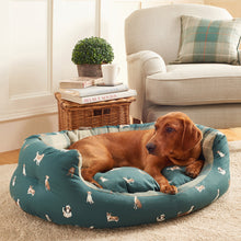 Load image into Gallery viewer, Laura Ashley Park Dogs Deluxe Slumber Bed