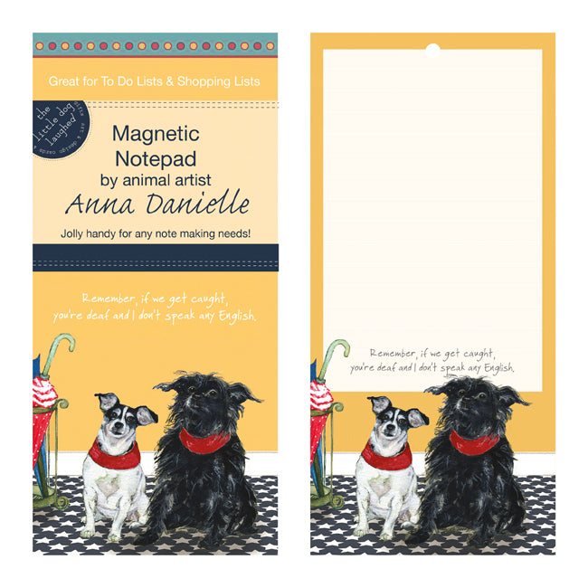 Rescue Terriers Magnetic Notepad