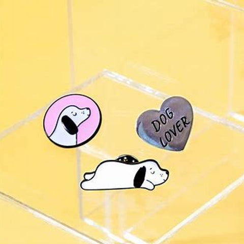 Barney the Dog Pin Set