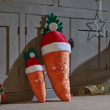 Load image into Gallery viewer, Santa Carrot Dog Toy