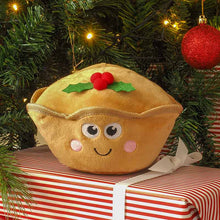 Load image into Gallery viewer, Xmas Mince Pie Play Pal Dog Toy