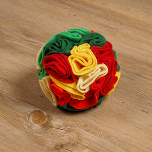 Treat & Seek Snuffle Ball Dog Toy