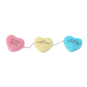 Candy Hearts Cat Toy