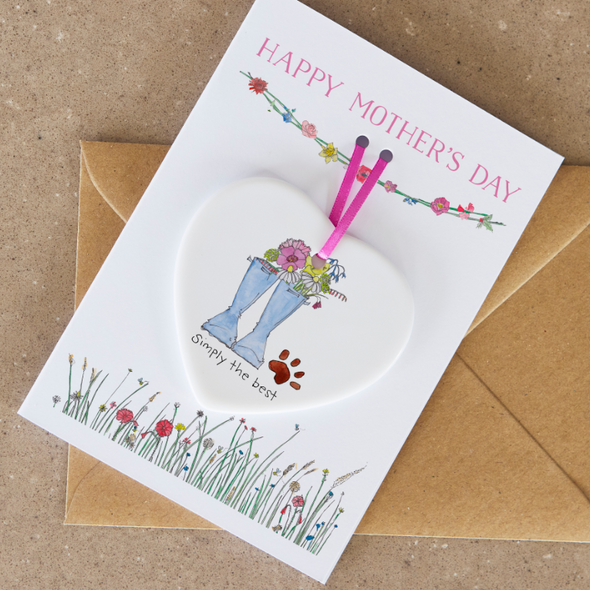 Mother’s Day Dog Keepsake Card, greetings card, mother's day card, keepsake, card, mothering sunday, thisisnessie, dog themed