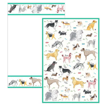 Load image into Gallery viewer, Debonair Dogs Tea Towels (Set of 2) - 100% Recycled Cotton