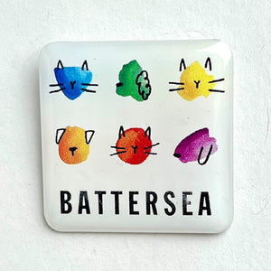 Battersea Pride Pin Badge, battersea pin badge, pride pin, pride badge