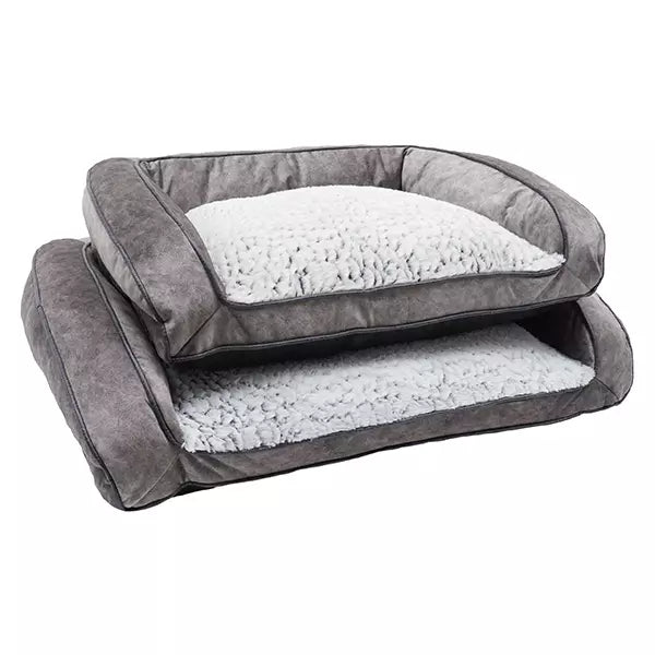 Grey Luxury Plush Sofa