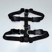Load image into Gallery viewer, T-Touch Dog Harness – Black, T-touch dog harness, dog harness, Easy-fit Harness, 