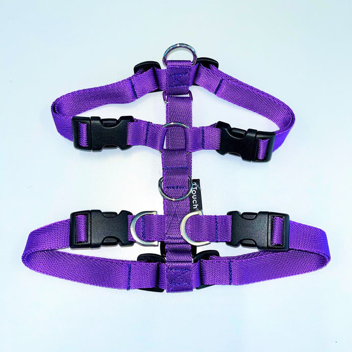 T-Touch Dog Harness – Purple, T-touch dog harness, dog harness, Easy-fit Harness, 