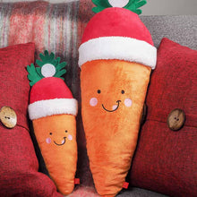 Load image into Gallery viewer, Santa Carrot Dog Toy