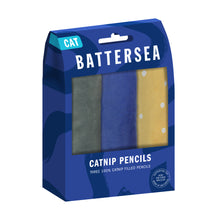 Load image into Gallery viewer, Battersea Catnip Pencils 3pc Cat Toy, cat toy, battersea toy, rosewoodXbattersea, battersea, catnip, catnip cat toy, cat stimulation, cat enrichment