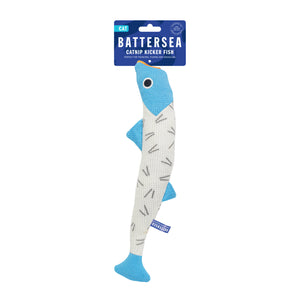 Battersea Catnip Kicker Fish Cat Toy, cat toy, battersea toy, rosewoodXbattersea, battersea, catnip, catnip cat toy, cat stimulation, cat enrichment