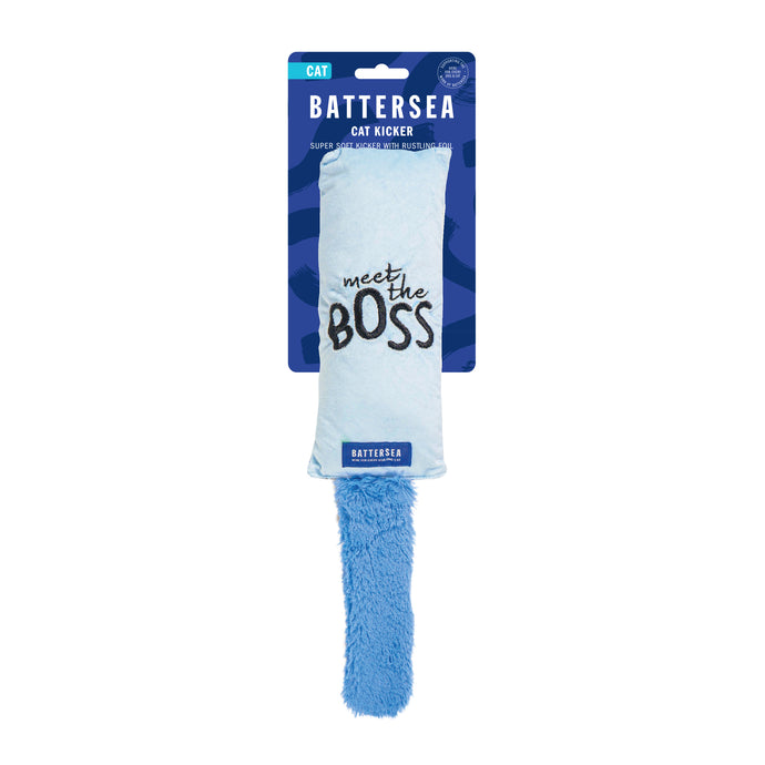 Battersea Catnip Kicker Cat Toy, cat toy, battersea toy, rosewoodXbattersea, battersea, catnip, catnip cat toy, cat stimulation, cat enrichment
