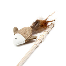 Load image into Gallery viewer, Fish Feather Cat Teaser, Cat wand toy, Cat toy, Teaser wand toy,
