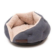 Load image into Gallery viewer, Snuggle &amp; Snooze Soft Cat Bed, Cat bed, 40cm, Grey