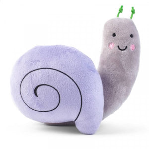 Snail Plush Squeaky Dog Toy, dog toy, squeaky dog toy, dog enrichment, dog stimulation