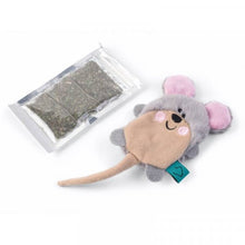 Load image into Gallery viewer, Refillable Catnip Mouse Cat Toy, catnip, cat toy, cat enrichment