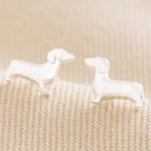 Load image into Gallery viewer, Sausage Dog Stud Earrings