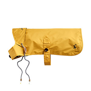 Joules Mustard Dog Raincoat