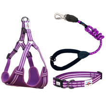 Load image into Gallery viewer, Comfort Dog Collar Purple
