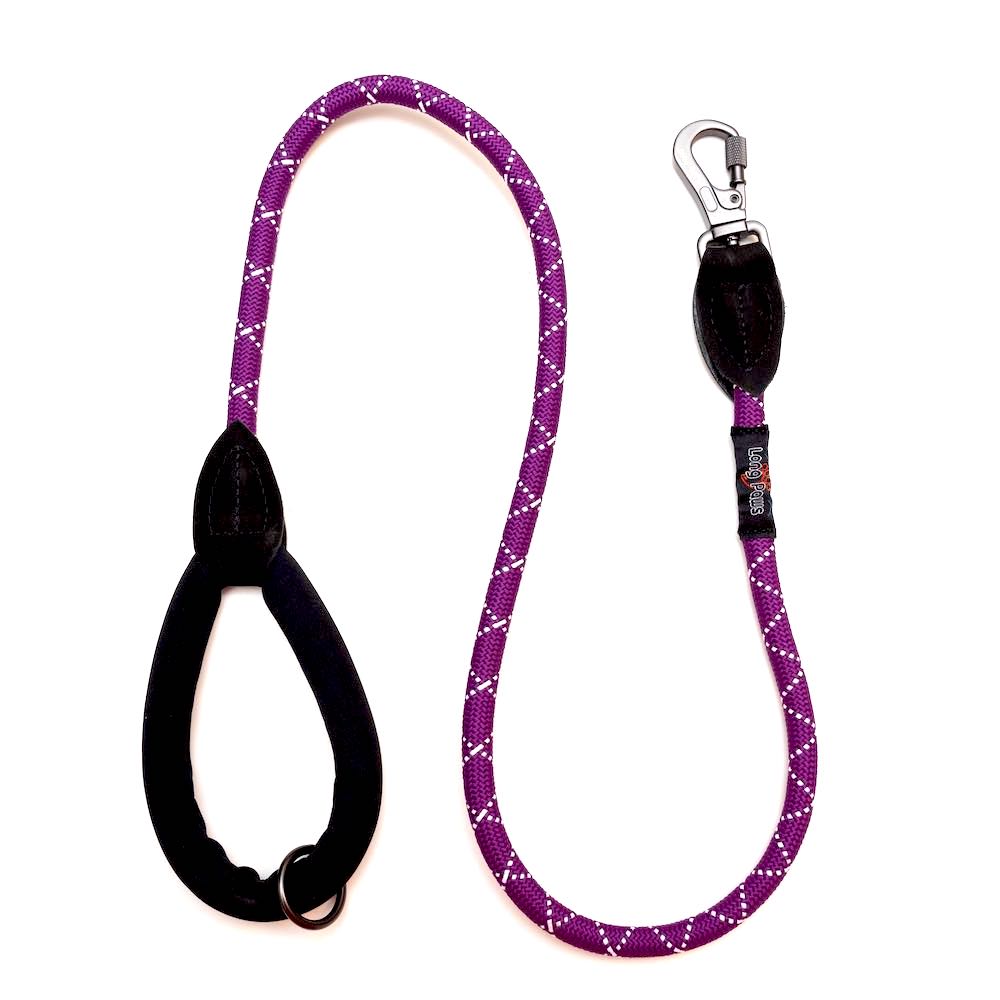 Comfort Rope Dog Lead Purple