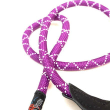 Load image into Gallery viewer, Comfort Rope Dog Lead Purple