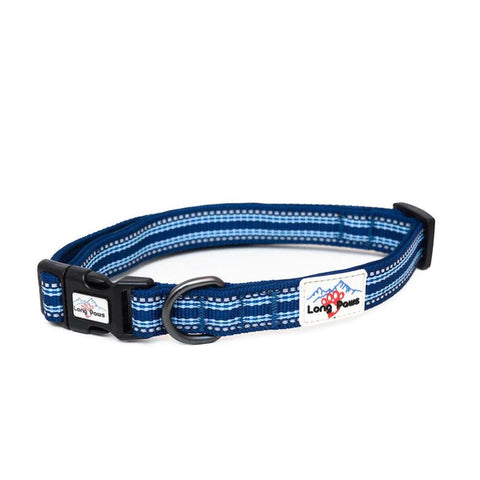 Comfort Dog Collar Navy Blue