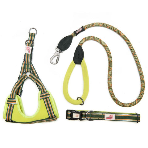 Comfort Rope Dog Lead Green