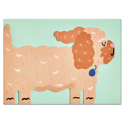Cockapoo Dog Card