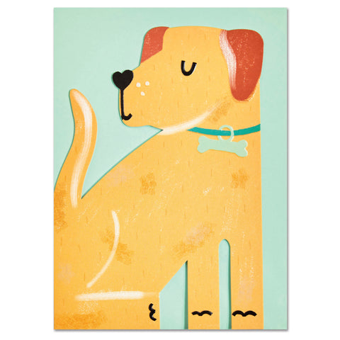 Labrador Dog Card