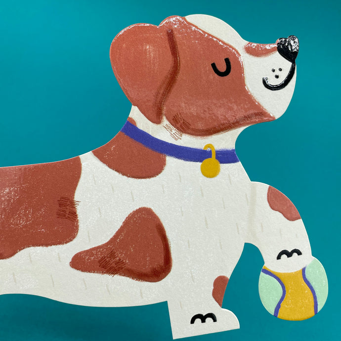 Jack Russell Dog Card