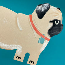 Load image into Gallery viewer, Pug Dog Card