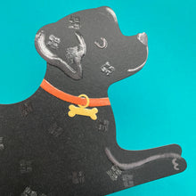 Load image into Gallery viewer, Black Labrador Dog Card