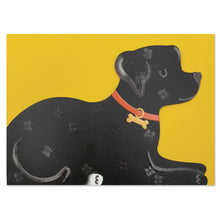 Load image into Gallery viewer, Black Labrador Dog Card
