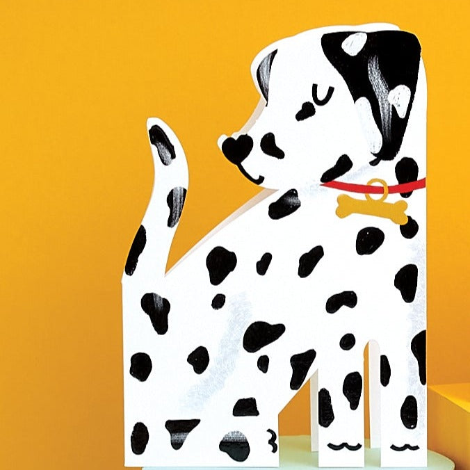 Dalmatian Dog Card