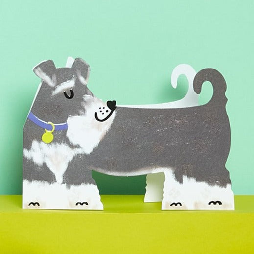 Schnauzer Dog Card