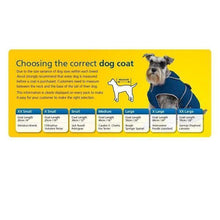 Load image into Gallery viewer, Stormguard All Weather Dog Coat Navy Blue
