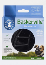Baskerville dog muzzle 2024 sizing